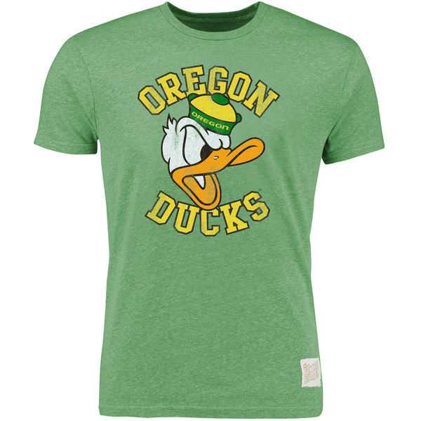 Oregon Ducks Original Retro Brand Vintage Tri-Blend WEM T-Shirt - Heather Apple Green,We sell and wholesale Oregon Ducks Original Retro Brand Vintage Tri-Blend WEM T-Shirt - Heather Apple Green on line form chian!